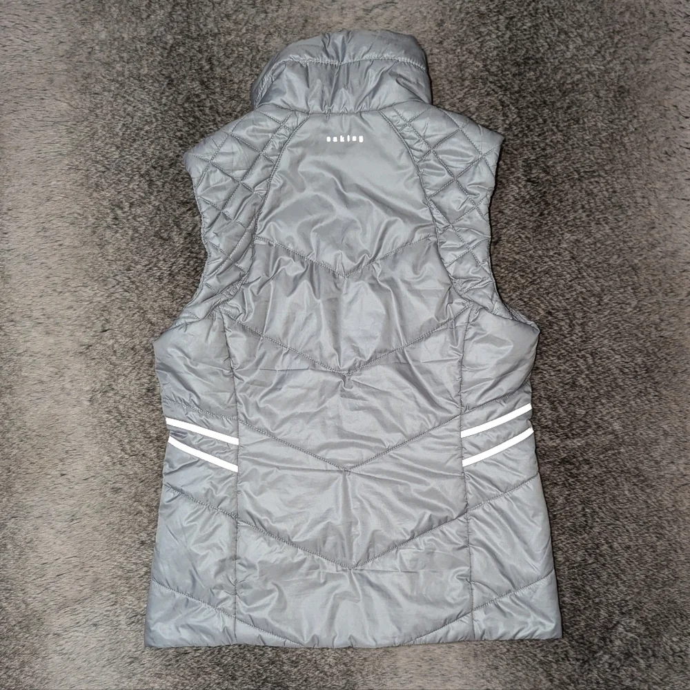 Oakley Puffer Vest Silver Grey Women's XS